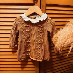 Mustard Yellow Knitted Dress